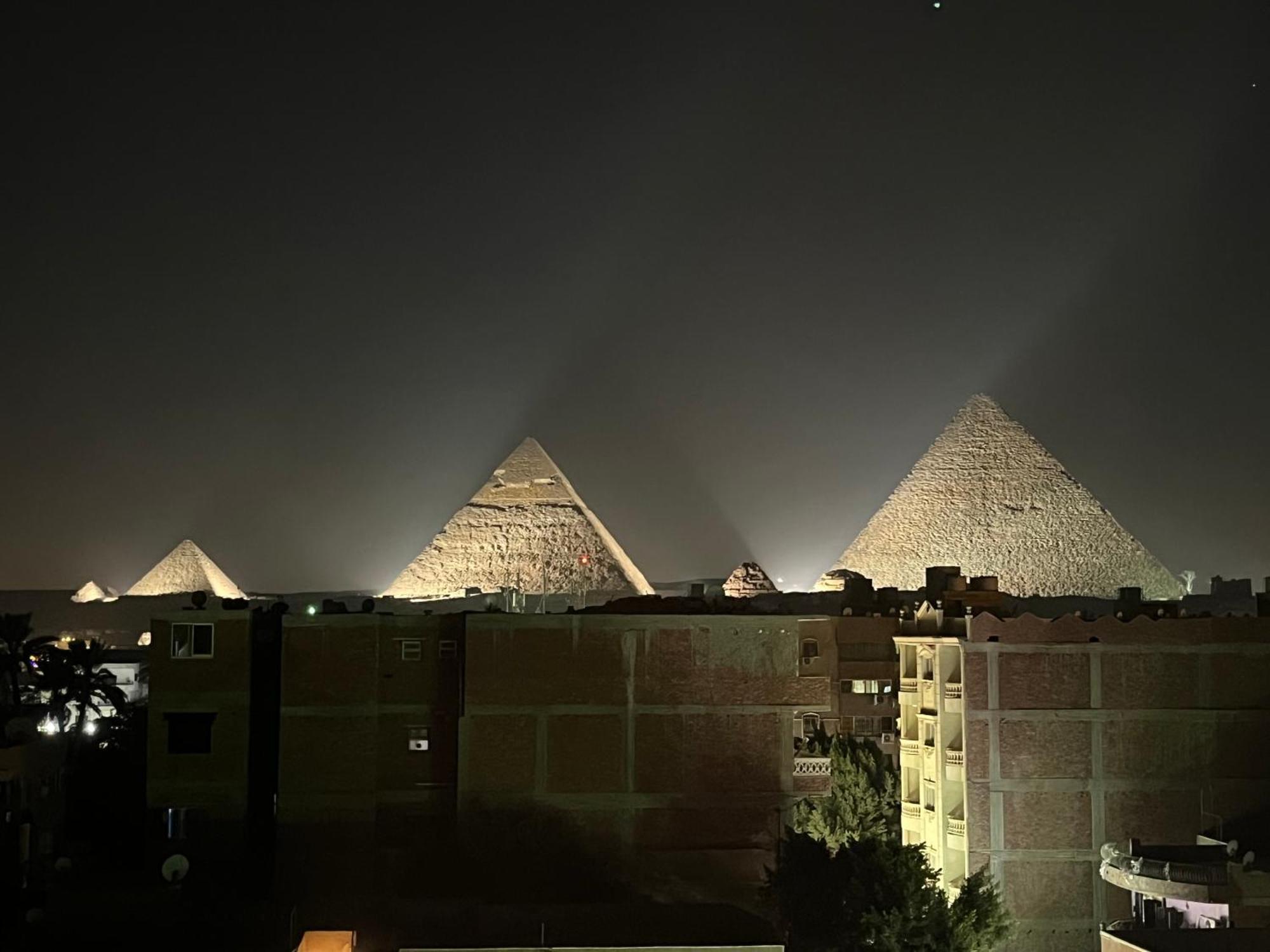 Badr Pyramids Inn Nazlet el-Sîsi Exterior foto